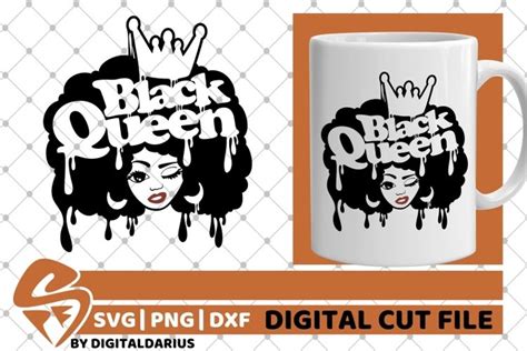 Black Queen Svg Afro Hair Svg Melanin Svg 721394