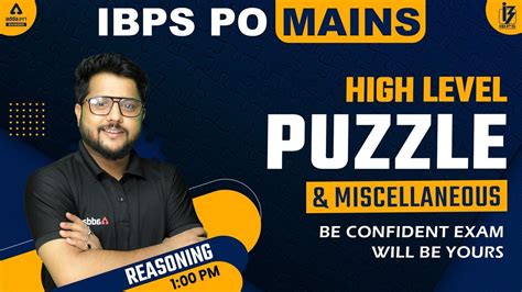 IBPS PO Mains 2022 REASONING High Level Puzzle Miscellaneous Be