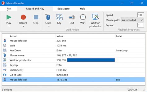 Macro Recorder List Of Features