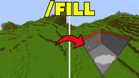 C Mo Quitar Bloques Con Fill En Minecraft Youtube