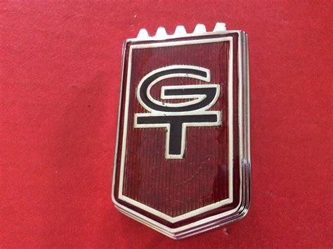 1965 Mustang Gt Emblems Front Fender Rh Or Lh Concours Dads Mustang