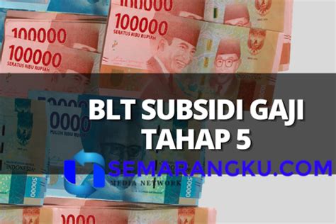 Syukurlah Blt Subsidi Gaji Tahap Cair Rp Juta Di Bank Bri