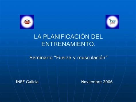 Ppt La Planificaci N Del Entrenamiento Powerpoint Presentation Free