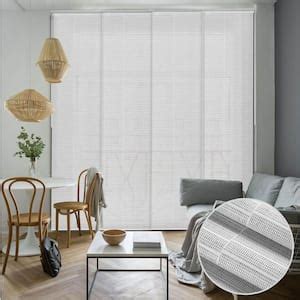 Chicology Oxford Gray Cordless Room Darkening Vinyl Vertical Blind With