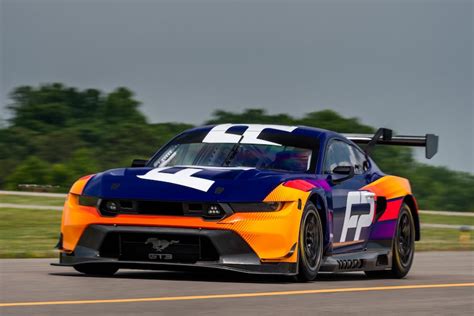 Ford Presenta El Mustang Gt3 Que Correrá En Le Mans En 2024 Fastmag