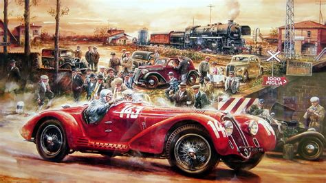 Mille Miglia Great Miles Rally Images Launchbox Games Database