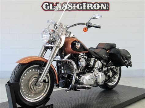 Harley Davidson Flstf Softail Fat Boy Th Anniversary Copper