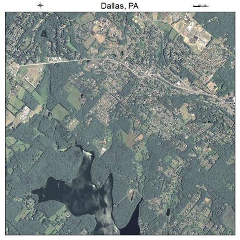 Aerial Photography Map Of Dallas Pa Pennsylvania