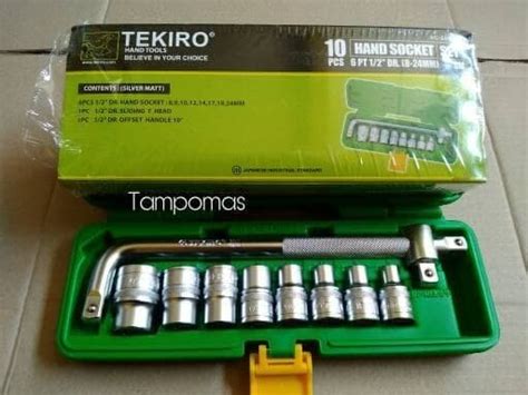 Jual Kunci Sok Set Tekiro 10 Pcs Box Plastik Hand Socket Set Di Lapak