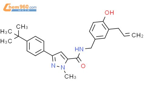 H Pyrazole Carboxamide Dimethylethyl Phenyl N