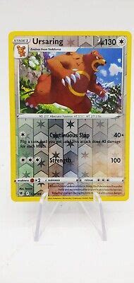 Pokemon Astral Radiance Ursaring Reverse Holo Ebay