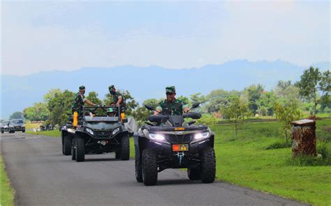 Garuda Militer Dislitbangad Gelar Uji Coba Kendaraan Khusus Atv Dan Utv