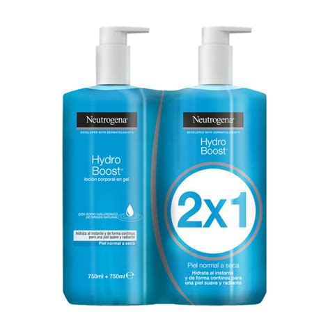 Neutrogena Hydro Boost Loción Corporal Hidratante Gel Duplo 2x750ml