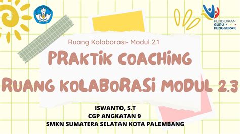 TUGAS RUANG KOLABORASI MODUL 2 3 PRAKTIK COACHING YouTube