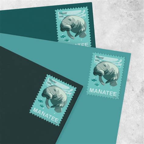 Save Manatees Stamps