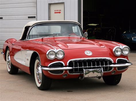 Roman Red 1960 Chevrolet Corvette