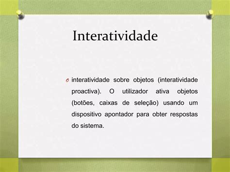 Introdu O Teoria Da Interatividade Ppt