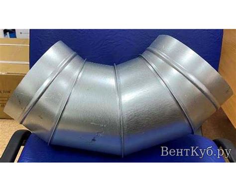 Отвод 90° оц для воздуховода 160 купить в Иркутске | ВентКуб.ру