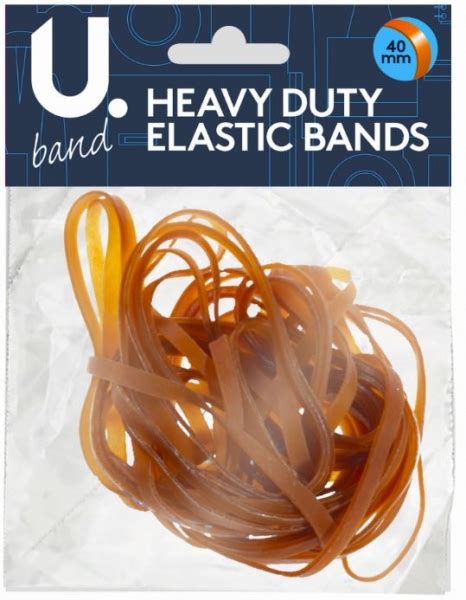 U Heavy Duty Elastic Bands 40mm Nz