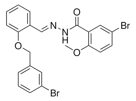 Bromo N Bromobenzyl Oxy Benzylidene Methoxybenzohydrazide