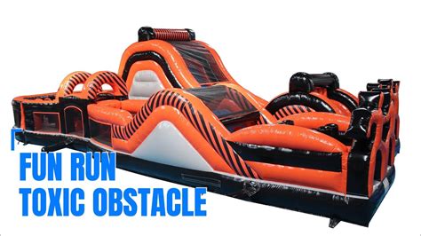 Fun Run Toxic Inflatable Obstacle Course Yob China Inflatable