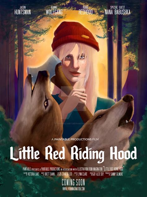 Little Red Riding Hood Poster By Javipaz Art On Deviantart