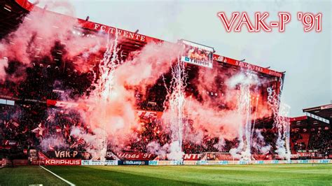 FC Twente Feyenoord Pyro Show Twente Ultras VAK P 91