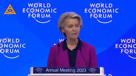 WEF 2023 Ursula Von Der Leyen On Future Transformations