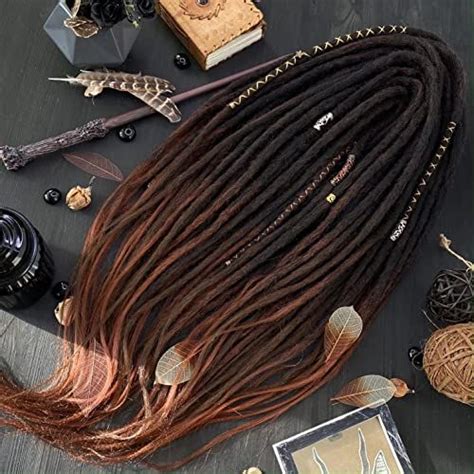 Brown Dreadlocks Ombre Dreadlocks Crochet Dreadlocks Wool Dreads