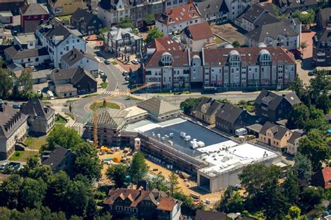 Witten Aus Der Vogelperspektive Baustelle Zum Neubau Eines Edeka