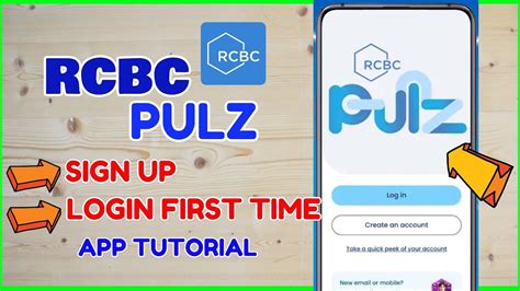 Rcbc Pulz Register Login How To Sign Up Rcbc Pulz Tutorial Youtube