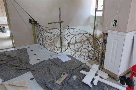 A Blacksmith S Blog A Naturalistic Elliptical Stair Railing By David