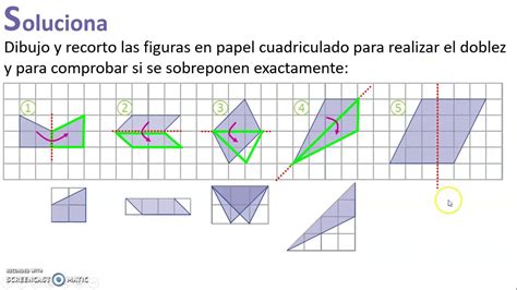 Sexto U10 1 3 Figuras simétricas respecto a un eje YouTube