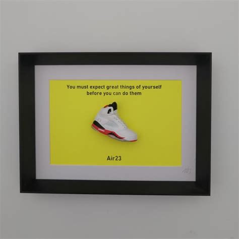 Mini Sneaker Air Jordan 5 Retro Fire Red Black Tongue Catawiki
