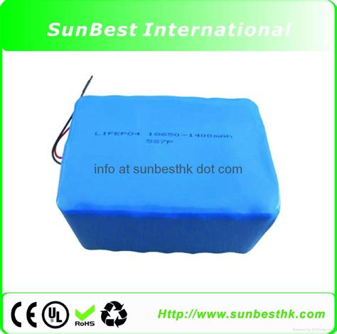 LiFePO4 18650 9.8Ah 16V Rechargeable Battery Pack - China