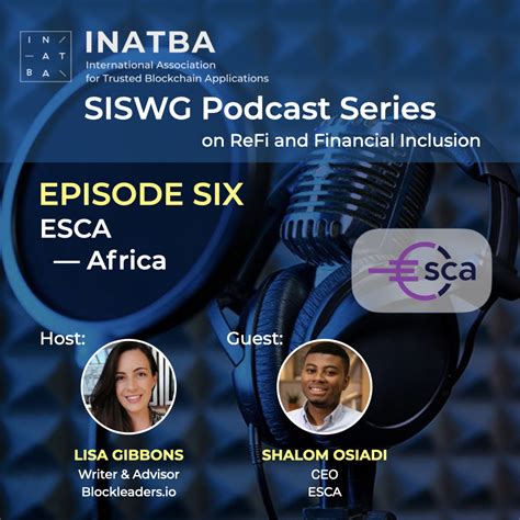 Podcast Series On ReFi And Financial Inclusion INATBA