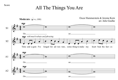 A Cappella Arrangements - Pianomom's Sheet Music