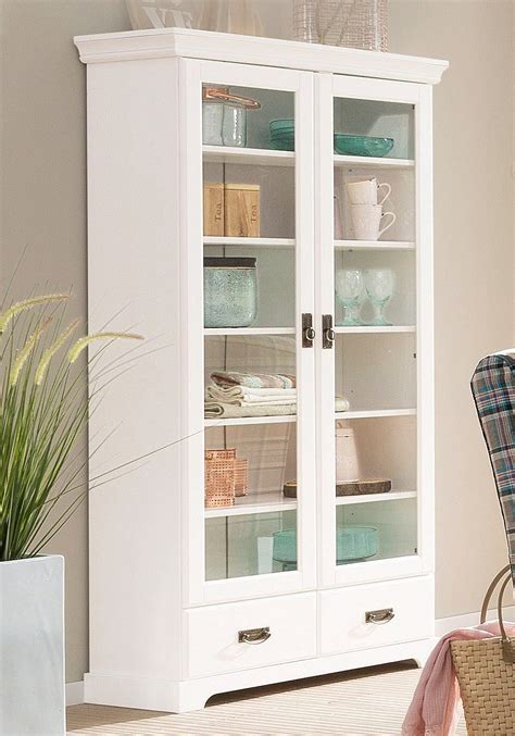 Vitrine Home affaire Höhe 180 cm online kaufen OTTO Vitrine weiß