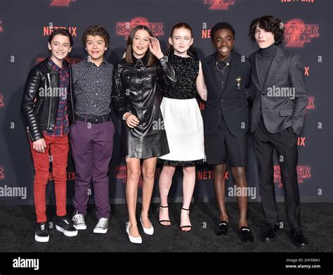 Noah Schnapp Gaten Matarazzo Millie Bobby Brown Sadie Sink Caleb