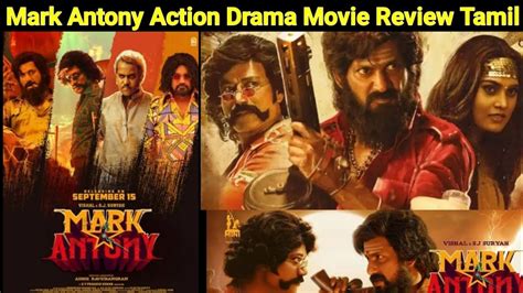 Mark Antony Movie Review Tamil Mark Antony Movie Review Vishal SJ