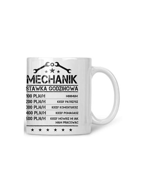 Kubek Mechanik Stawka Godzinowa