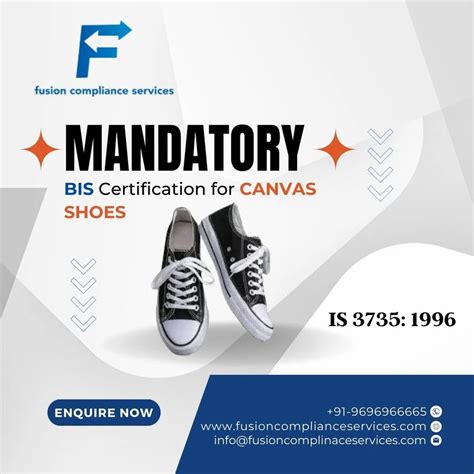 Isi Consultancy For Canvas Shoes Rubber Sole At Rs Certificate In