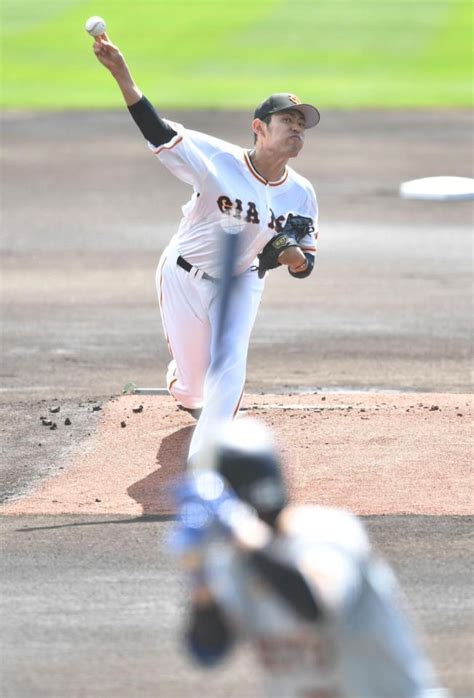 巨人・井納が実戦初登板「力みもあったが修正して投げられた」紅白戦1回1安打無失点野球デイリースポーツ Online