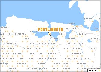 Fort Liberté (Haiti) map - nona.net