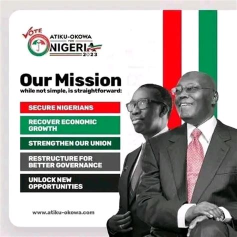 Atiku Abubakar 2023 - Politics - Nigeria