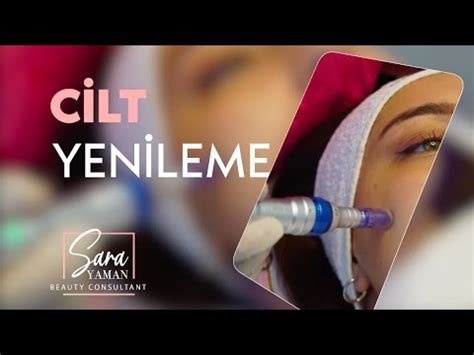 Uzm Est Sara Yaman Cilt Yenileme İşlemi YouTube