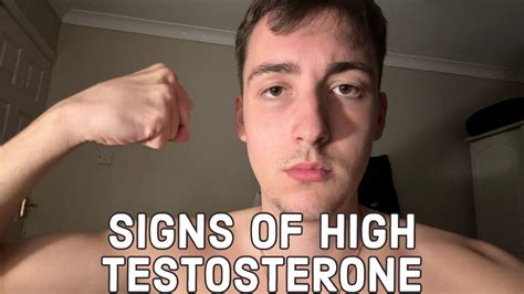 HOW TO KNOW IF YOU HAVE HIGH TESTOSTERONE LEVELS YouTube