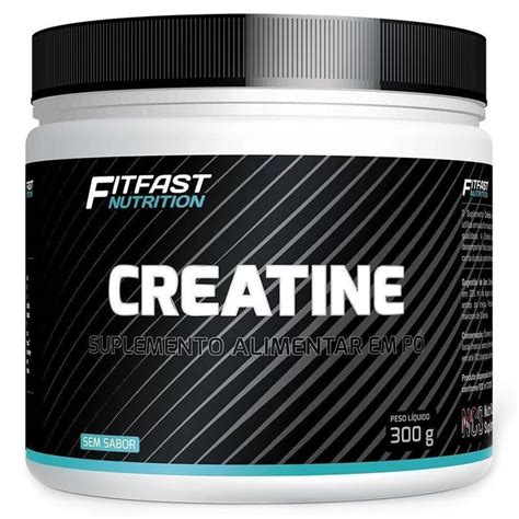 Creatina Monohidratada 300g Fitfast Nutrition Meu Mundo Fit