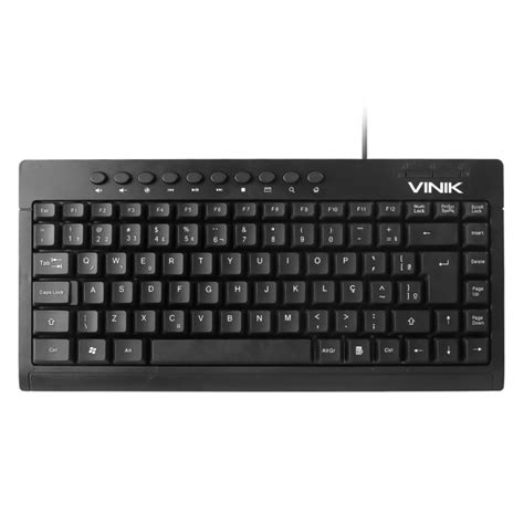 Mini Teclado Usb Multimidia Dynamic Teclas Multimidia Abnt Cabo