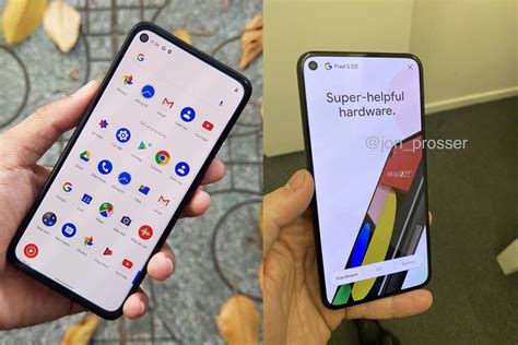 Google Pixel 5 vs Pixel 4a 5G: Hochauflösende Hands-On-Bilder zeigen ...